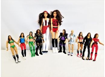 11 World Wrestling Diva Dolls