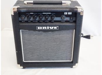 DRIVE Portable Small Guitar Amplifier Model CD100 115V, 3 Band EQ