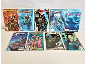 9 Aquaman DC Sword & Atlantis Comic Books June 2006 -Dec 2007 (3 Issues Missing)