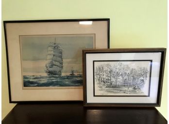 Vintage Sailing Print And More