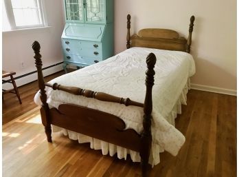 Antique Four Poster Twin Bed