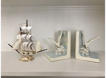Nautical Decor And Bookends