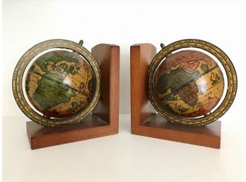 Italian Made Globe Bookends