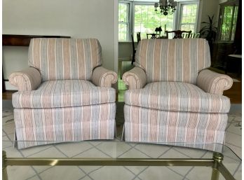 Pair Hickory Chairs