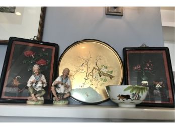 Unique Lot Of Vintage Oriental Items