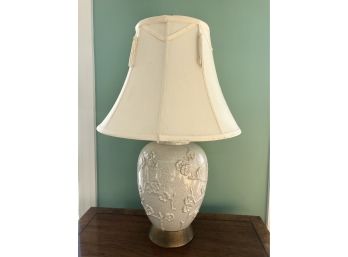 Lovely BRADLEY Lamp With Crackle Finish