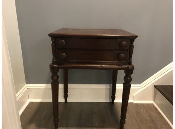 Vintage 2 Drawer Accent Table