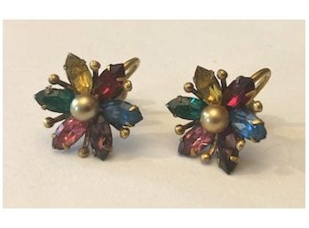 GREAT PAIR OF COLORFUL EARRINGS!