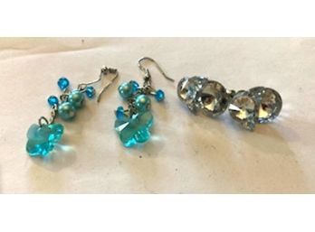 TWO Pairs Of Cheery Earrings