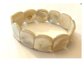 Good Looking Mother Of Pearl Look Bracelet