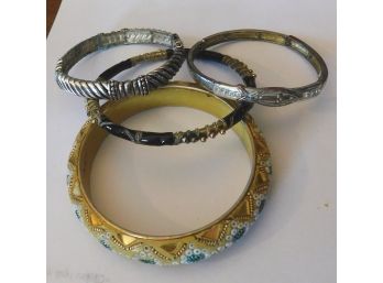 FOUR Pretty Bangles