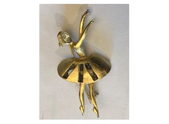 BALLERINA PIN, Signed