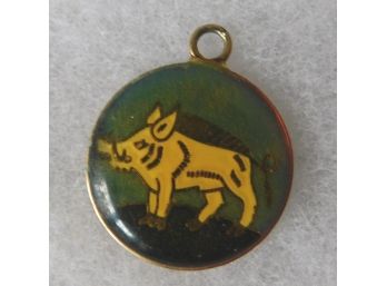 African Wildebeast/Boar Pendant