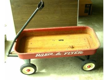 Red Radio Flyer Wagon #89