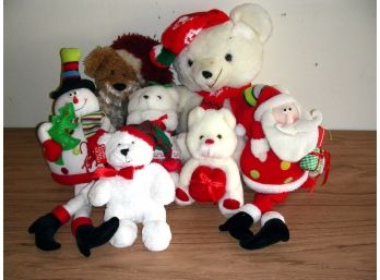 Lot Of 7 Stuffed Animals