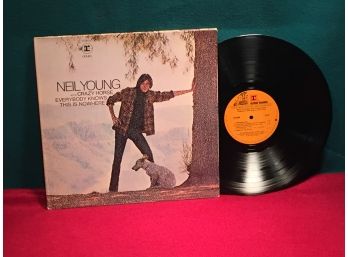 Neil Young With Crazy Horse. Everybody Knows This Is Nowhere. Vinyl LP Record Album. Vinyl Is Near Mint.