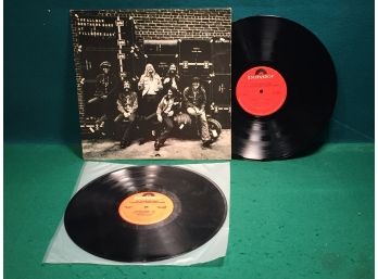 The Allman Brothers Band At The Fillmore East. 1971 Double Vinyl LP Record Album.