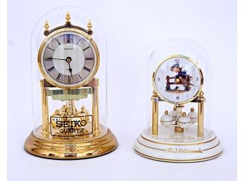 Two Anniversary Clocks