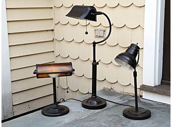 Three Decorative Lamps