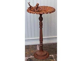 Nice Vintage Cast Iron Bird Bath