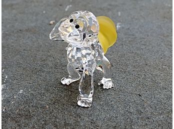 Swarovski Crystal Gorilla With Bananas