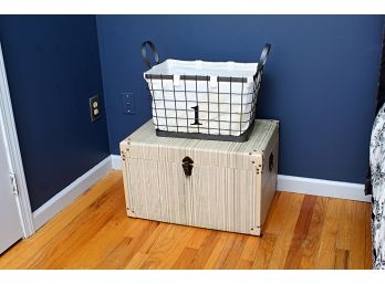 Basket & A Lidded Storage Box