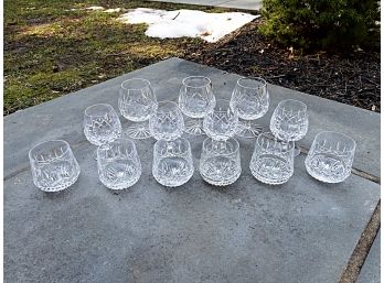 Group Of Waterford Crystal Glasses - 13 Pieces