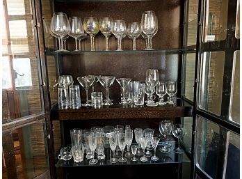 Large Miscellaneous Group Of Glassware