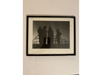 Framed & Matted Silhouette Photograph