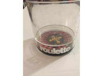 Vegas Whiskey  Roulette Glass