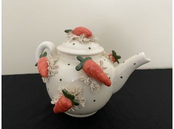 Bow Carrot Teapot