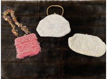 Vintage ADRIENNE VITTADINI, SIMON By Ernest Blum & SAFCO Evening Bags