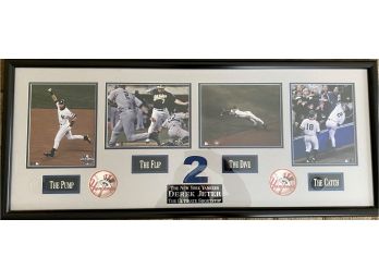 DEREK JETER Framed The Ultimate Shortstop Prints NY Yankee