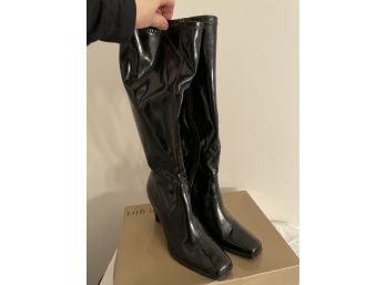 ETIENNE AIGER Black Boots Size 7.5