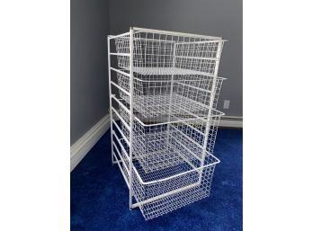 SCHULTE Wire Four Drawer Storage