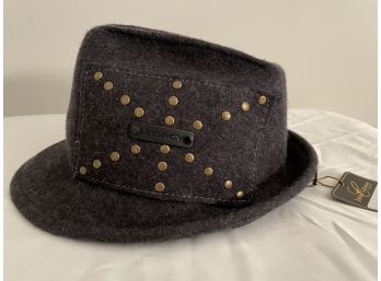 JOHN CALLANAN Legacy Grey Fedora Size Medium