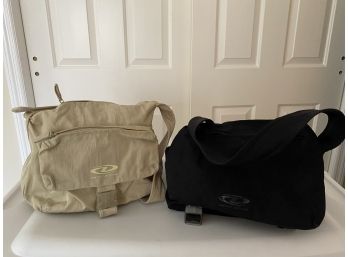 DKNY ACTIVE Tan & Black Bags Pair