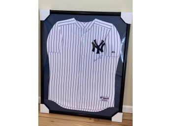 BERNIE WILLIAMS New York Yankee Signed Baseball Jersey