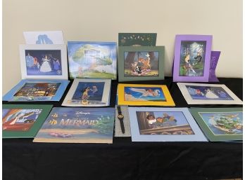 DISNEY 1990s Lithographs, Books And Buzz Lightyear, Pocahontas & Lion King Watches