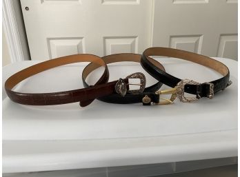 BRIGHTON Trio Of Beautiful Belts