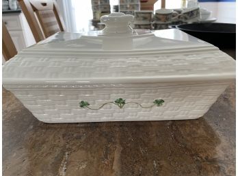 Belleek Everyday Rectangular Covered Baker