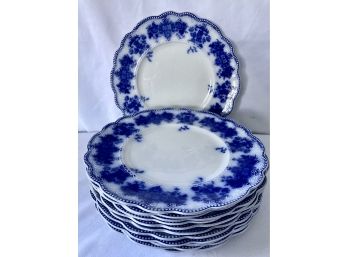 Clarence Flow Blue By Grindley 9' Plates