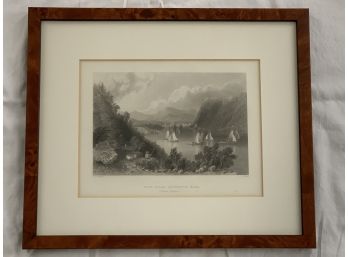 Stunning - View Near Anthonys Nose - Hudson Highlands Signed By W H Bartlett