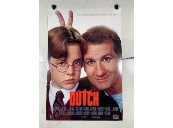 Vintage Folded One Sheet Movie Poster Dutch 1991