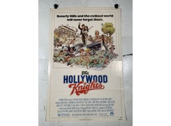 Vintage Folded One Sheet Movie Poster Hollywood Knights 1980