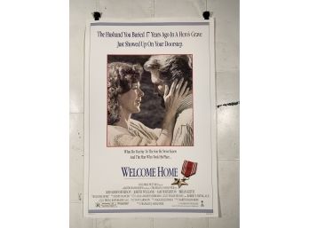 Vintage Folded One Sheet Movie Poster Welcome Home