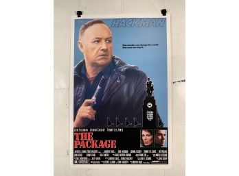 Vintage Folded One Sheet Movie Poster The Package 1989