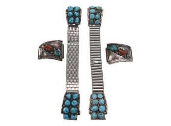 J.Johnson Sterling Silver Jewelry With Turquoise And More