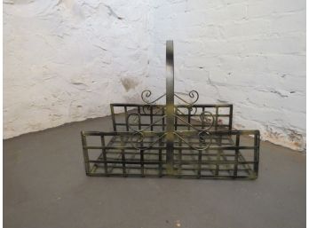 Fireplace Metal Log Holder