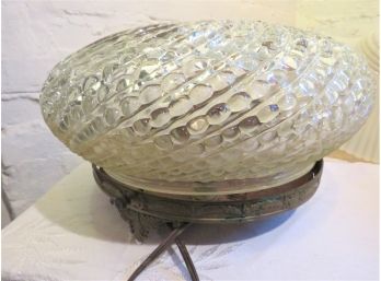 Antique Beaded Glass Ceiling Light Fixture